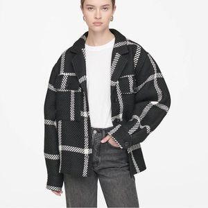 Anine Bing checked jacket “Flynn”